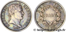 quart-de-franc-napoleon-ier-tete-lauree-republique-francaise