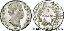 1-franc-napoleon-empereur-calendrier-gregorien